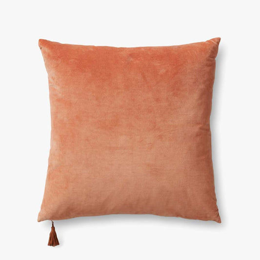 Magnolia Home by Joanna Gaines x Loloi Pillows P1153 Sand / Blush