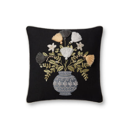 Rifle Paper Co. x Loloi Pillows PRP0051 Black