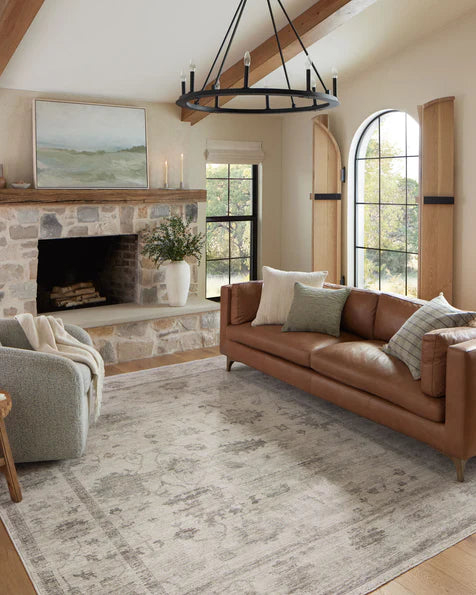 Magnolia Home by Joanna Gaines x Loloi Riley PMH0043 Sage / Natural