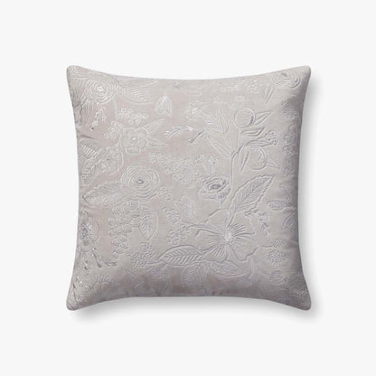 Rifle Paper Co. x Loloi Pillows PRP0056 Grey
