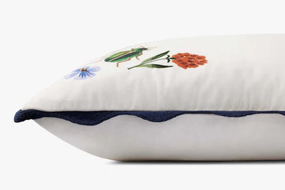 Almohadas Rifle Paper Co. x Loloi PRP0058 Blanco/Multicolor