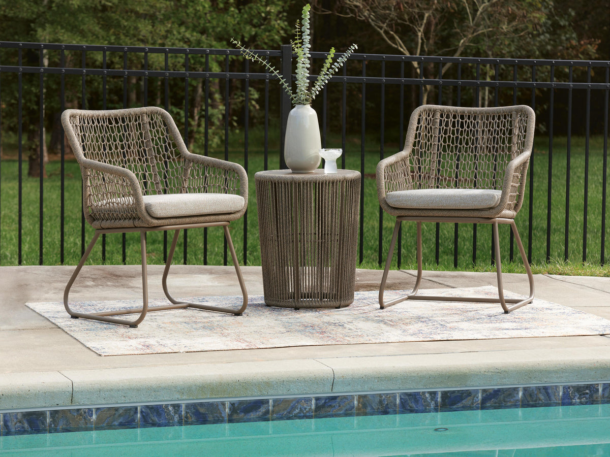 Monarch Heights Chairs w/CUSH/Table Set (3/CN)