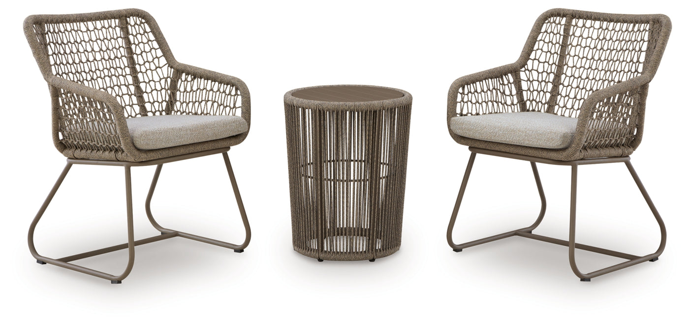 Monarch Heights Chairs w/CUSH/Table Set (3/CN)
