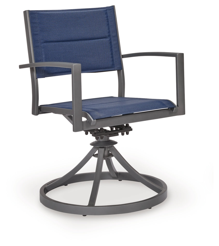 Point Bonita Sling Swivel Chair (2/CN)