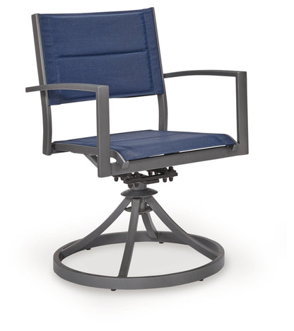 Point Bonita Sling Swivel Chair (2/CN)