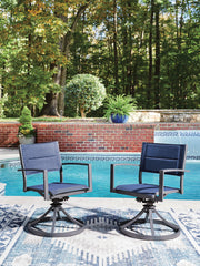 Point Bonita Sling Swivel Chair (2/CN)