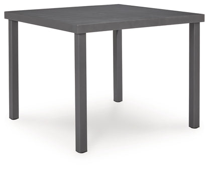 Point Bonita Square Dining Table w/UMB OPT