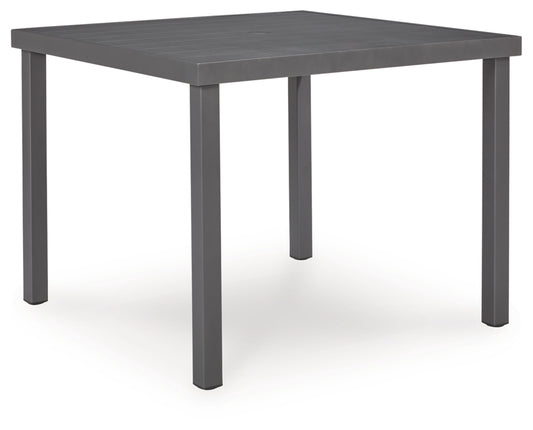 Point Bonita Square Dining Table w/UMB OPT