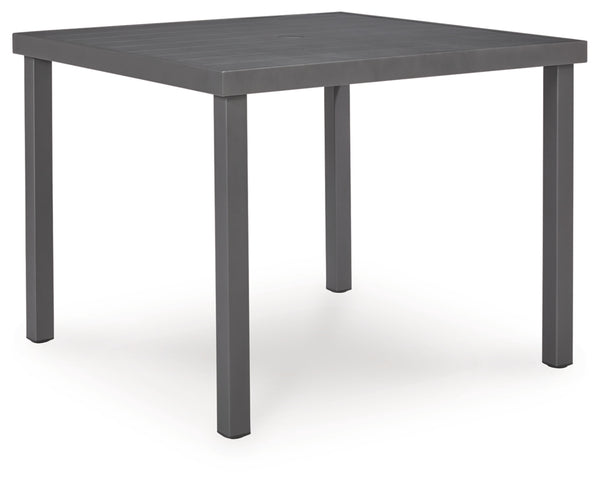 Point Bonita Square Dining Table w/UMB OPT