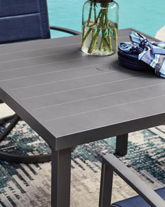 Point Bonita Square Dining Table w/UMB OPT