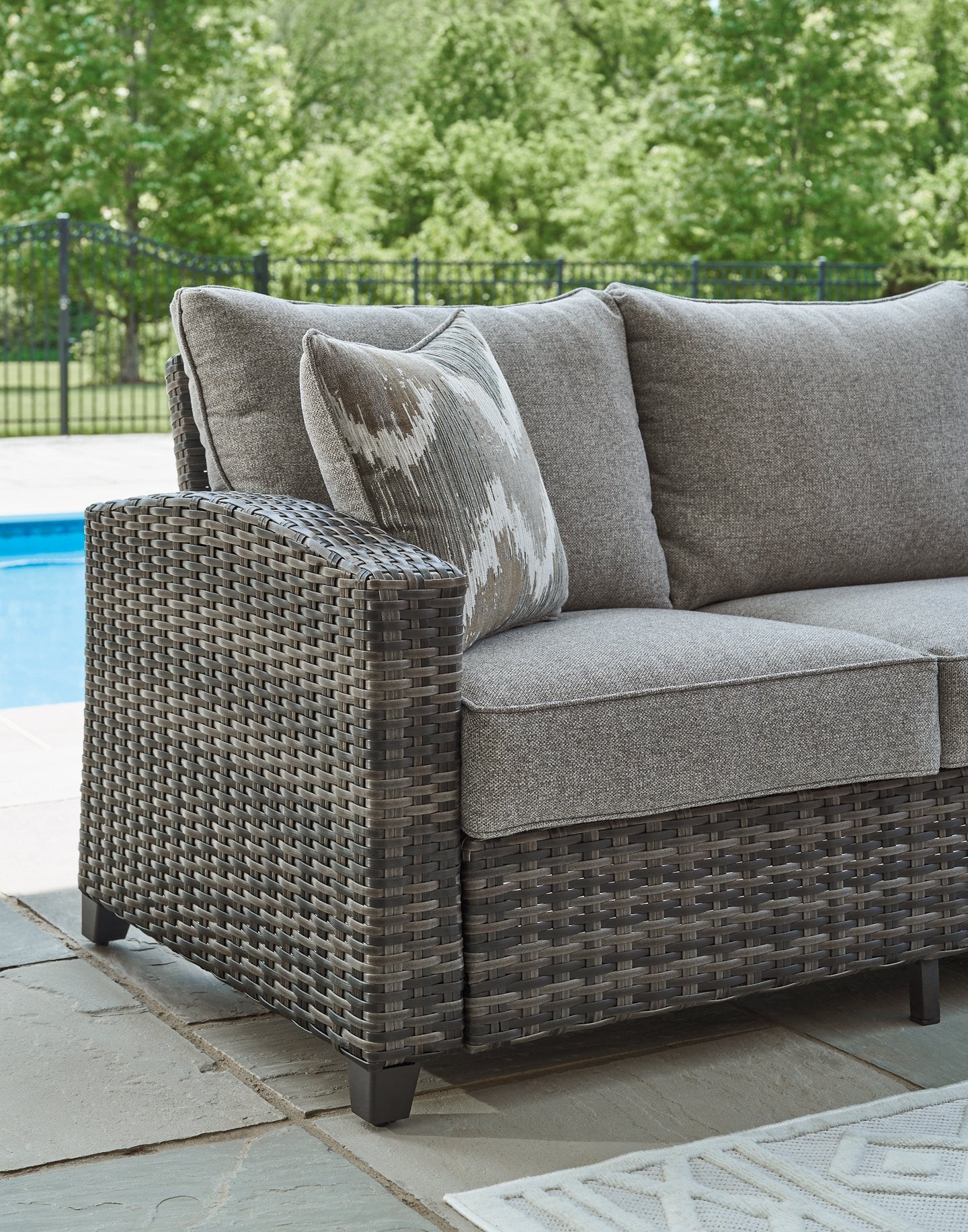 Oasis Court 4-Piece Outdoor Sofa and Chair Set