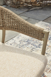 Ocean Park Arm Chair With Cushion (4/CN)