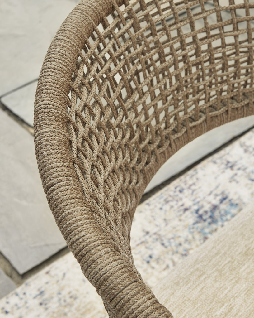 Ocean Park Arm Chair With Cushion (4/CN)