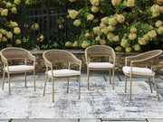 Ocean Park Arm Chair With Cushion (4/CN)