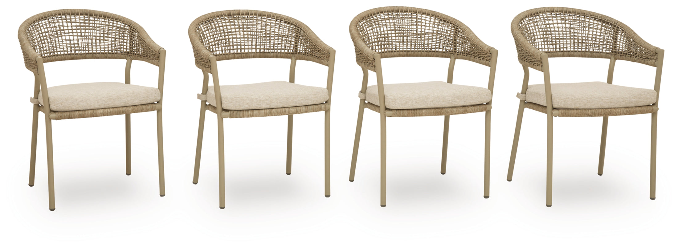 Ocean Park Arm Chair With Cushion (4/CN)