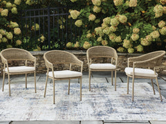 Ocean Park Arm Chair With Cushion (4/CN)