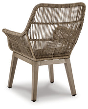 Beach Front Arm Chair With Cushion (Set of 2)