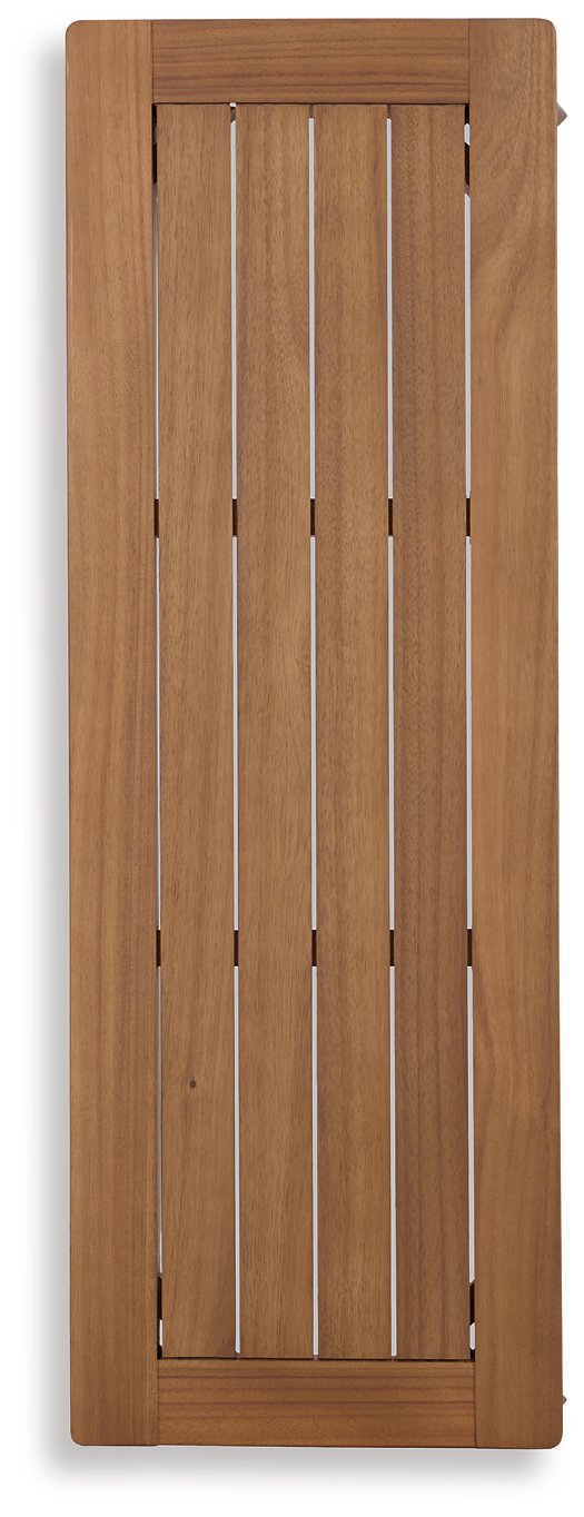 Banco de comedor para exteriores Janiyah