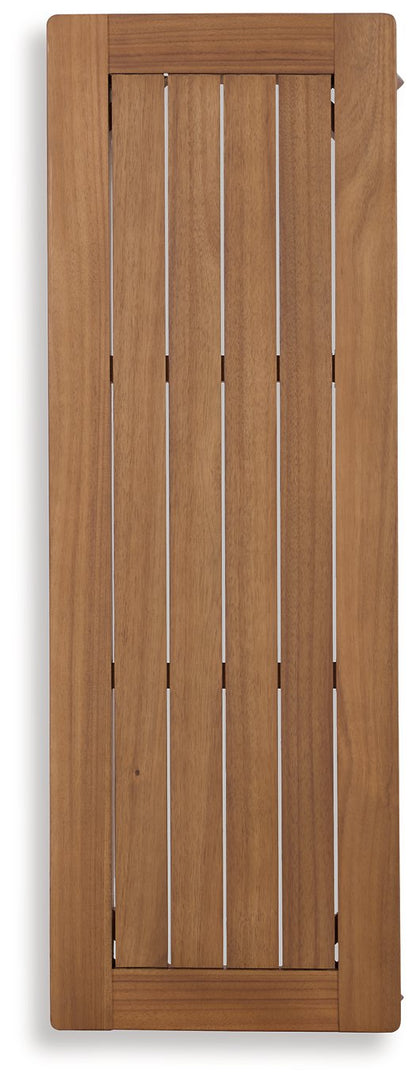 Banco de comedor para exteriores Janiyah