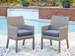Dillon Beach Arm Chair With Cushion (Set of 2)