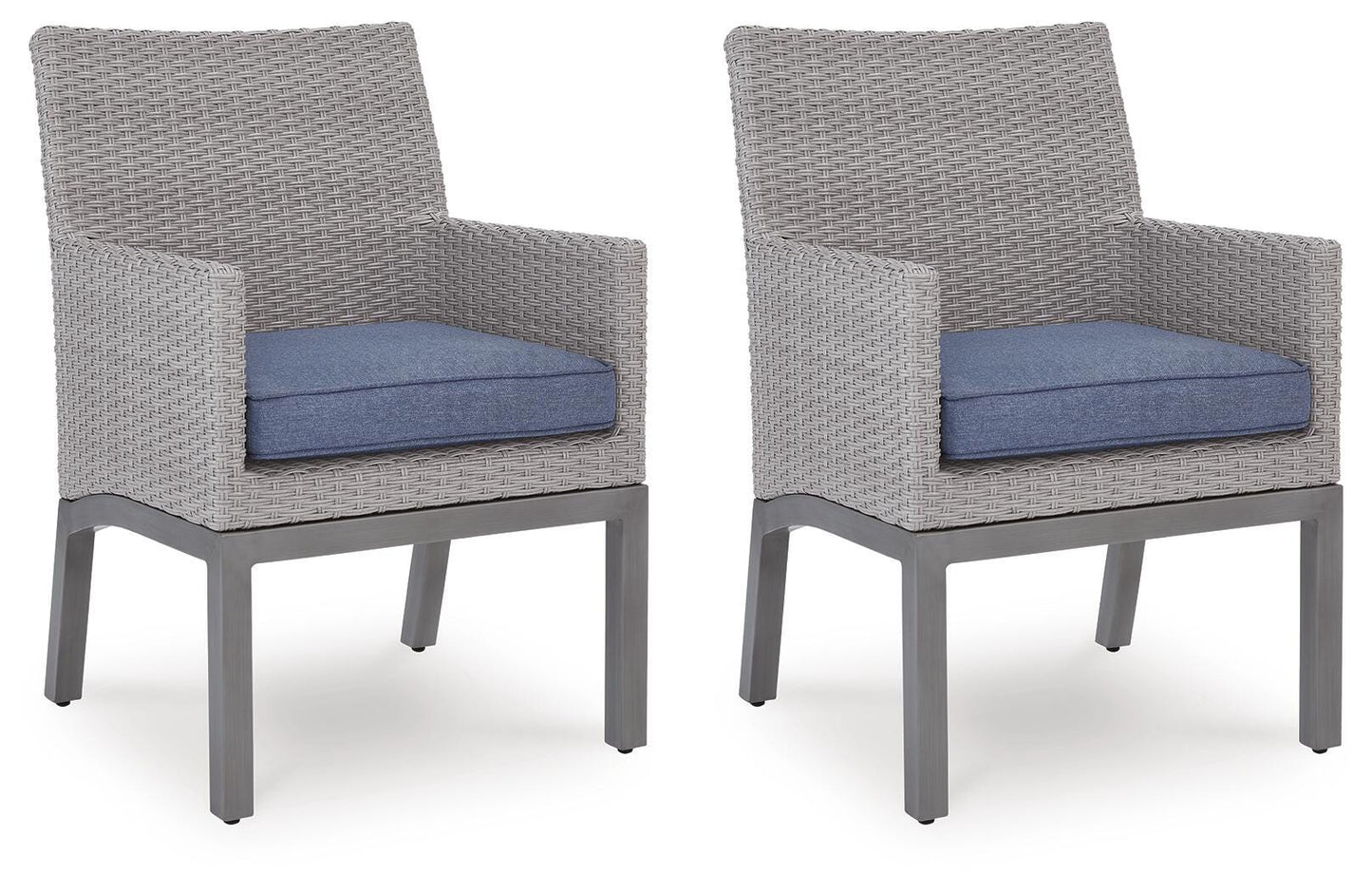 Dillon Beach Arm Chair With Cushion (Set of 2)