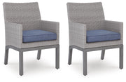 Dillon Beach Arm Chair With Cushion (Set of 2)