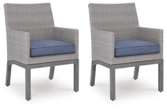 Dillon Beach Arm Chair With Cushion (Set of 2)