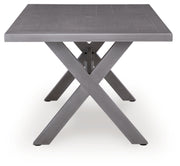Dillon Beach RECT Dining Table w/UMB OPT