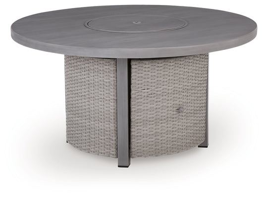 Dillon Beach Round Fire Pit Table
