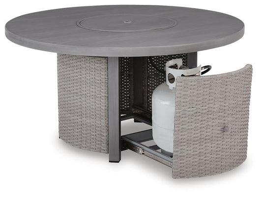 Dillon Beach Round Fire Pit Table