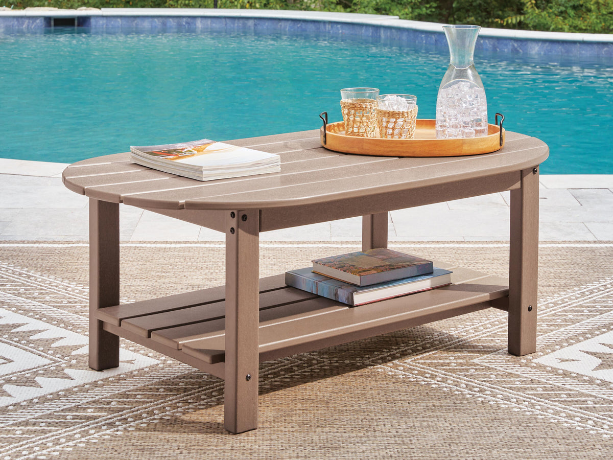 Cliffs Beach Oval Cocktail Table