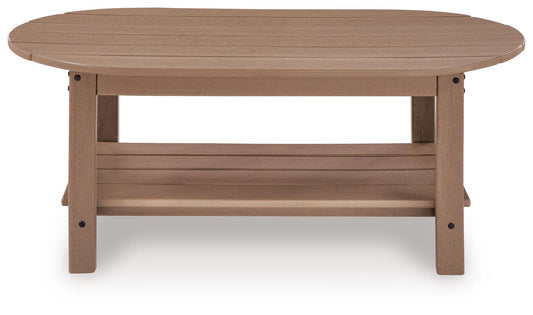 Cliffs Beach Oval Cocktail Table