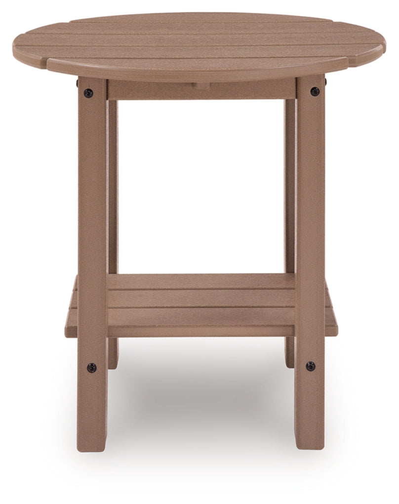 Cliffs Beach Oval End Table