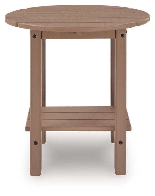 Cliffs Beach Oval End Table