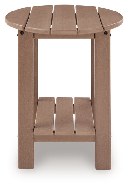 Cliffs Beach Oval End Table