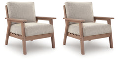 Cliffs Beach Lounge Chair w/Cushion (2/CN)