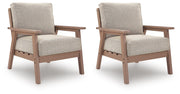 Cliffs Beach Lounge Chair w/Cushion (2/CN)