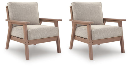 Cliffs Beach Lounge Chair w/Cushion (2/CN)