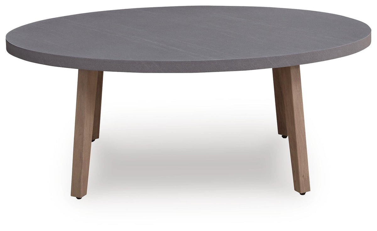 Francis Beach Oval Cocktail Table