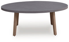 Francis Beach Oval Cocktail Table