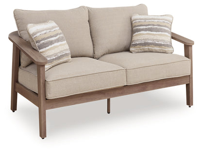 Francis Beach Loveseat w/Cushion