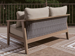Francis Beach Loveseat w/Cushion