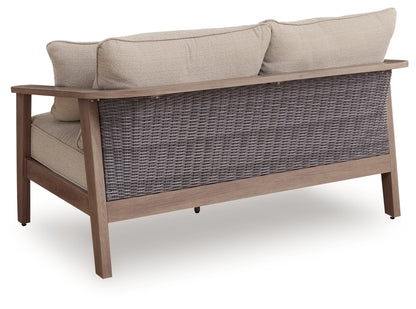 Francis Beach Loveseat w/Cushion