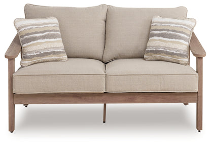 Francis Beach Loveseat w/Cushion