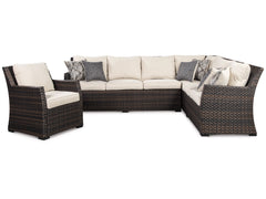 Easy Isle 3-Piece Sofa Sectional/ Chair with Cushion