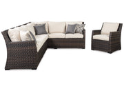 Easy Isle 3-Piece Sofa Sectional/ Chair with Cushion