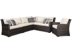 Easy Isle 3-Piece Sofa Sectional/ Chair with Cushion