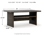 Brook Ranch RECT Multi-Use Table