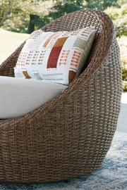 Cardiff Beach Loveseat & Swivel Chairs Set (3/CN)