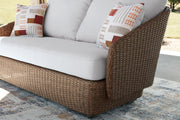 Cardiff Beach Loveseat & Swivel Chairs Set (3/CN)